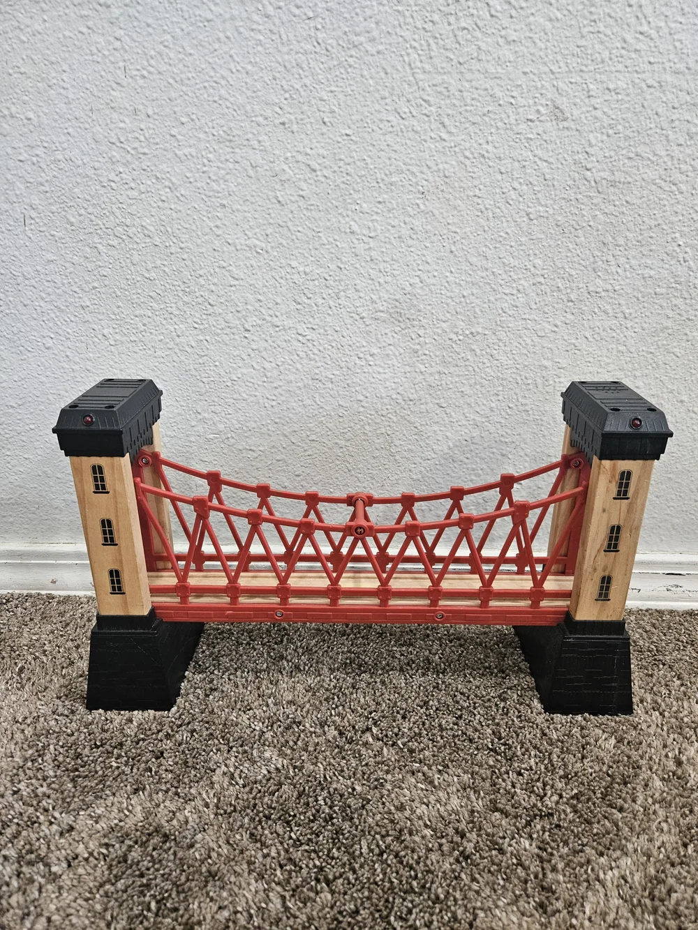 Imaginarium Suspension Bridge Wooden Train Set